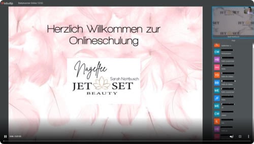 Onlineschulung Nagelfee Sarah